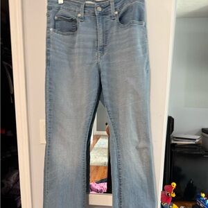 Levi's Light Blue Flare Jeans